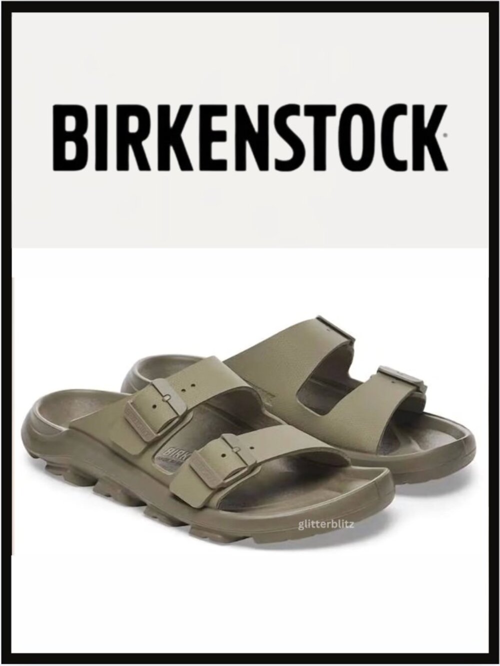 Birkenstock Mogami Terra Slides Apex Faded Khaki